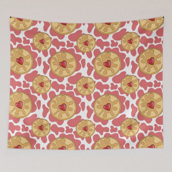 Item preview, Cute jammy biscuit pattern designed and sold by littlethistle.