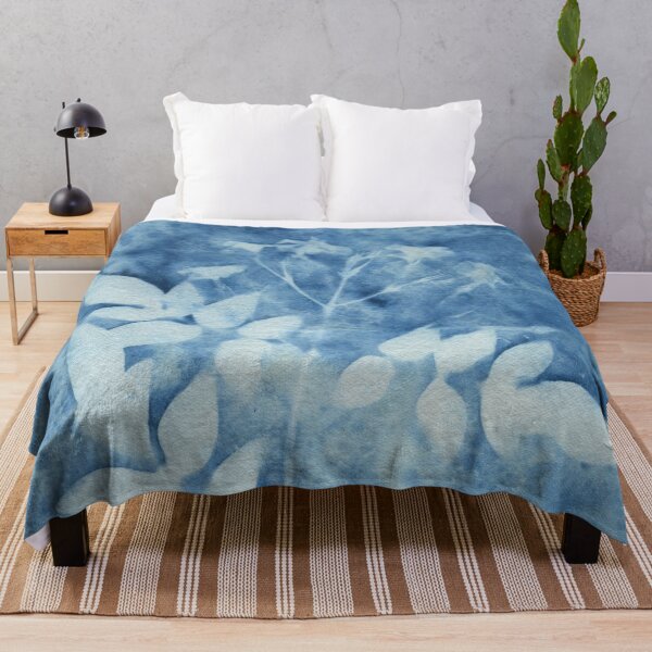 Item preview, Wet Cyanotype Jasmine designed and sold by LymphomaLass.