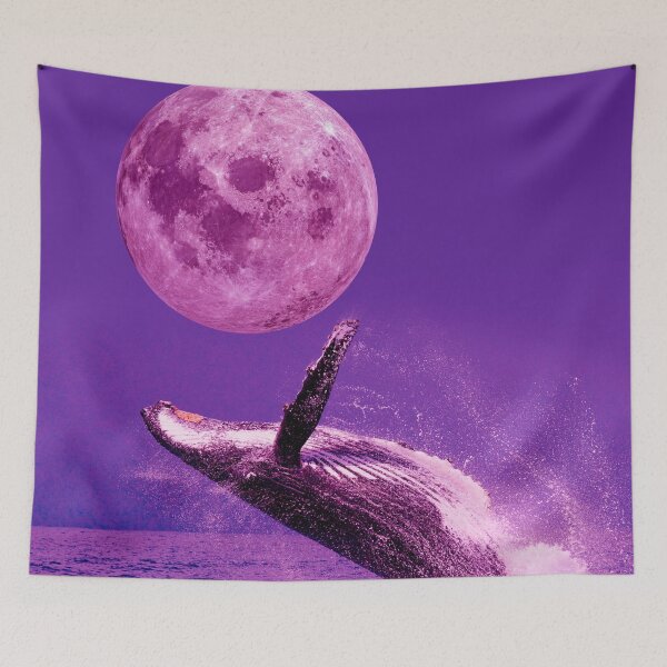 Item preview, Georgia Okeeffe Luna rosa sobre el agua designed and sold by ApurwaArtShop.