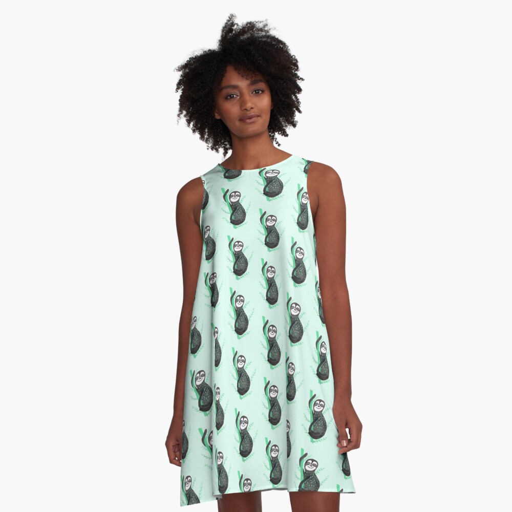 sloth dress shirt