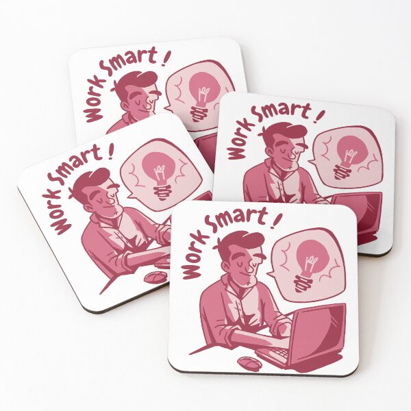 Item preview, work smart designed and sold by aither81.
