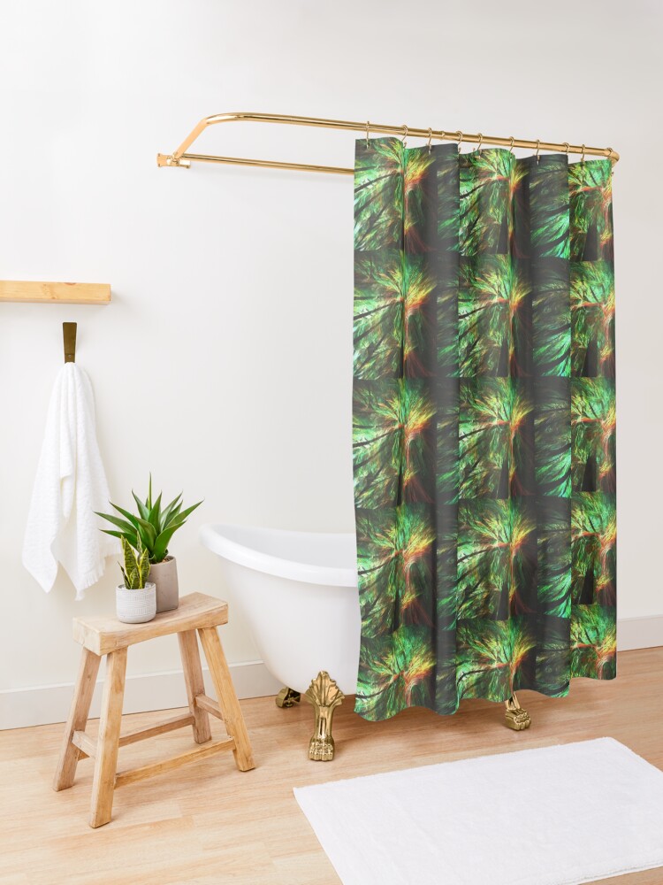 "Rainforest" Shower Curtain by KimSyOk Redbubble