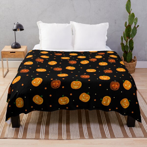 Item preview, Halloween Pumpkins Pattern designed and sold by adoredigitals.