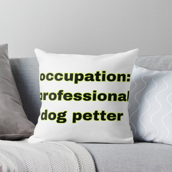 Item preview, occupation: professional dog petter sticker designed and sold by Beautiful-SM.