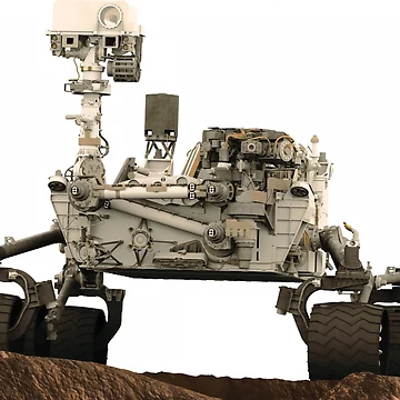 Artwork thumbnail, NASA Mars Curiosity Rover by the-elements