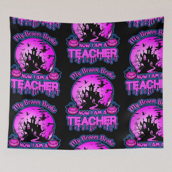 Item preview, My Broom Broke So Now I Am A Teacher designed and sold by WoodburyLake.