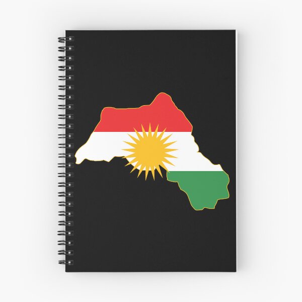 Item preview, Kurdistan flag in a Kurdistan map designed and sold by Kurdish T-shirt.