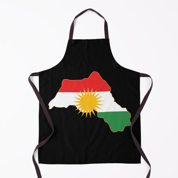 Item preview, Kurdistan flag in a Kurdistan map designed and sold by Kurdish T-shirt.