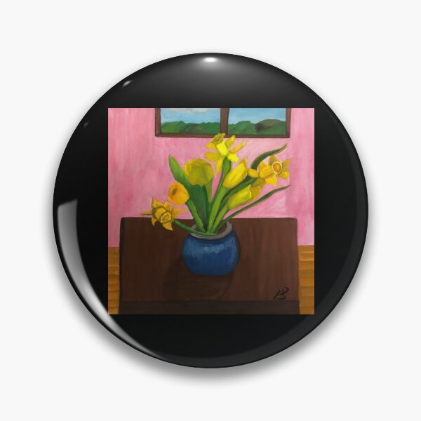 Item preview, Flowers in vase watercolor painting  designed and sold by RemieJames.