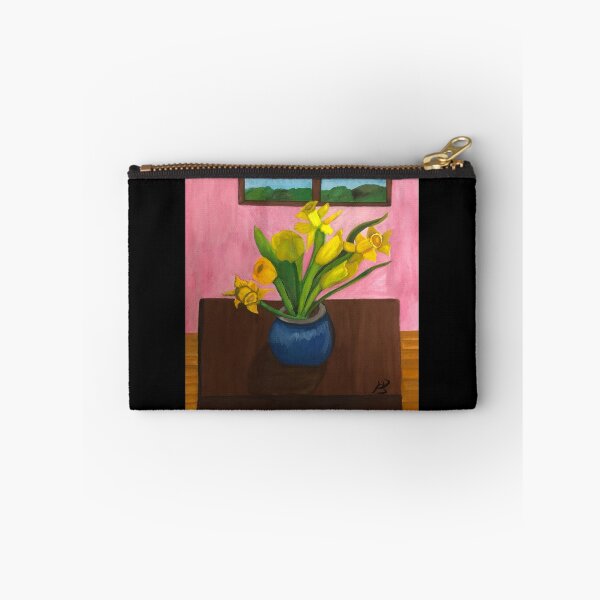 Item preview, Flowers in vase watercolor painting  designed and sold by RemieJames.