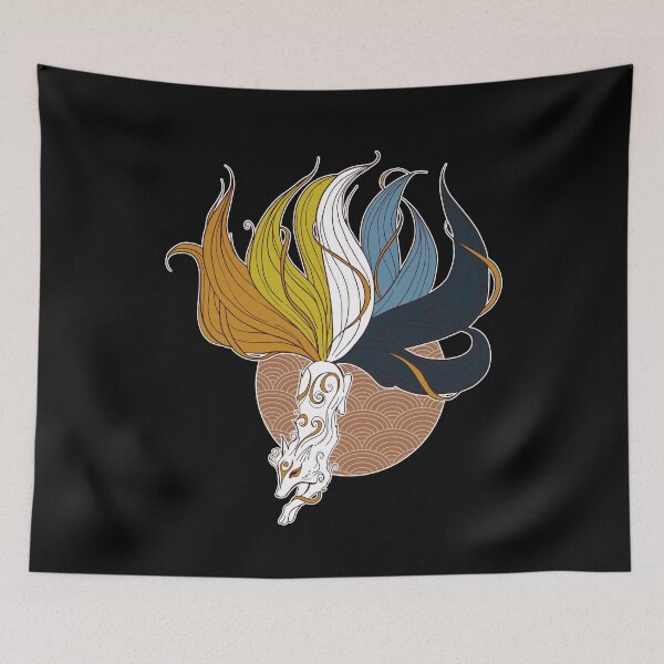 Item preview, Aroace Pride Kitsune designed and sold by Clara Hollins.