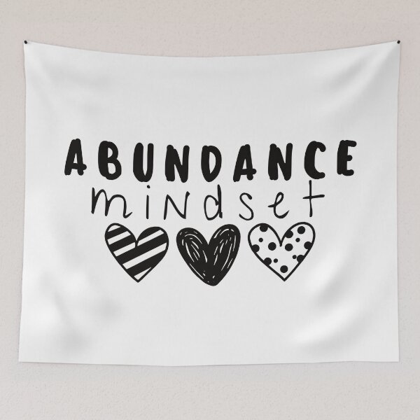 Item preview, Abundance Mindset designed and sold by BlueZenStudio.