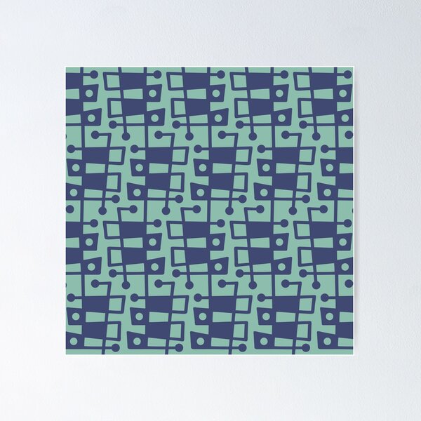 Item preview, Mid Century Modern Abstract Pattern 529 designed and sold by tonymagnerart.