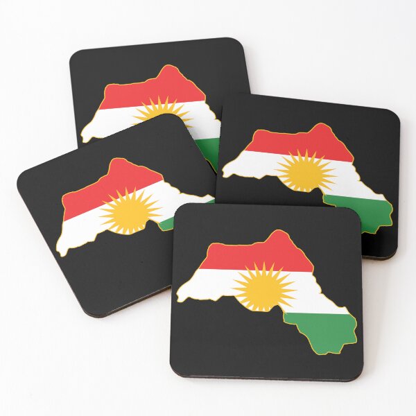 Item preview, Kurdistan Map with the Flag of Kurdistan designed and sold by Kurdish T-shirt.