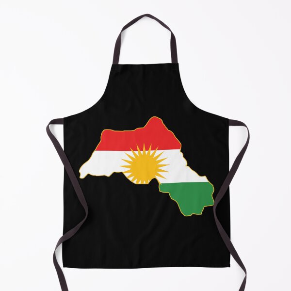 Item preview, Kurdistan Map with the Flag of Kurdistan designed and sold by Kurdish T-shirt.