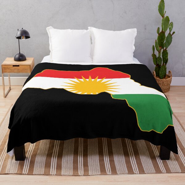 Item preview, Kurdistan Map with the Flag of Kurdistan designed and sold by Kurdish T-shirt.