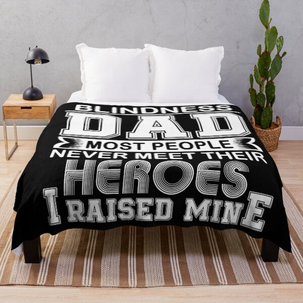 Item preview, Proud Blindness Dad Most People Never Meet Their Heroes I Raise Mine designed and sold by frechettee.