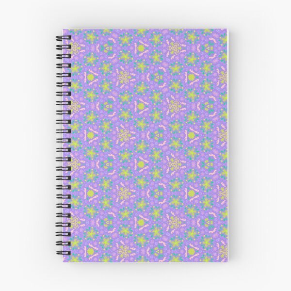 Item preview, Purple and Green Kaleidoscope Sakura Floral Pattern designed and sold by cartuart.