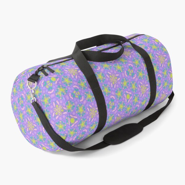 Item preview, Purple and Green Kaleidoscope Sakura Floral Pattern designed and sold by cartuart.
