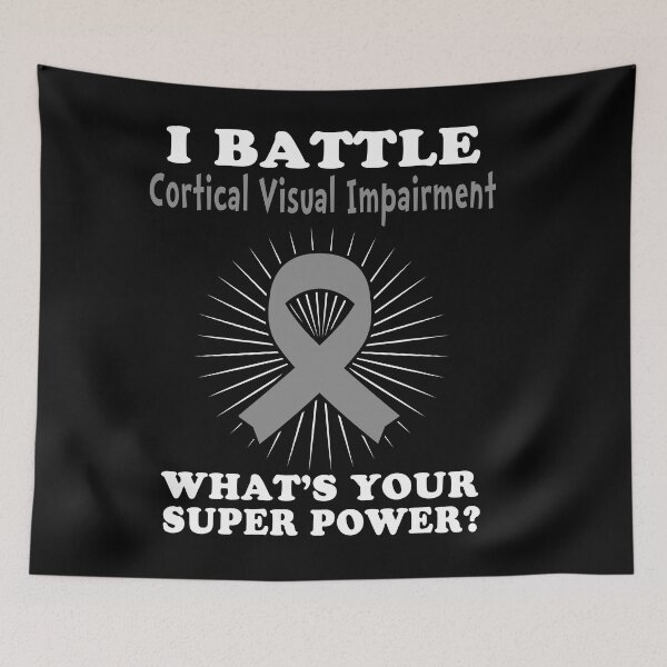 Item preview, I Battle Cortical Visual Impairment Funny Cortical Visual Impairment Warrior Gift designed and sold by rechardtee.