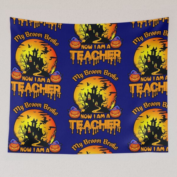 Item preview, My Broom Broke So Now I Am A Teacher designed and sold by WoodburyLake.