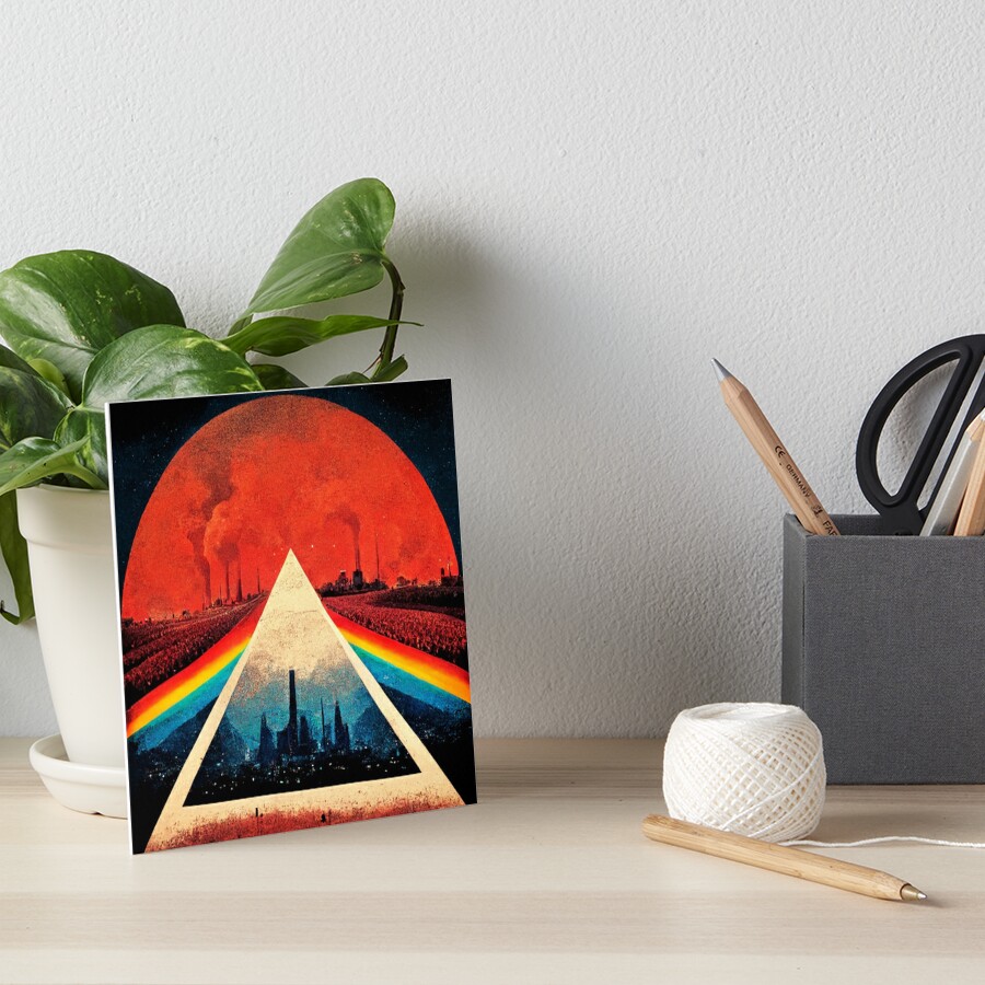 Pink Floyd Pyramid | Art Board Print