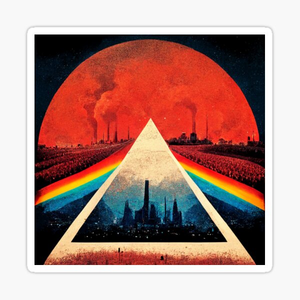 Item preview, Pink Floyd Pyramid designed and sold by Orange-Monkeys.