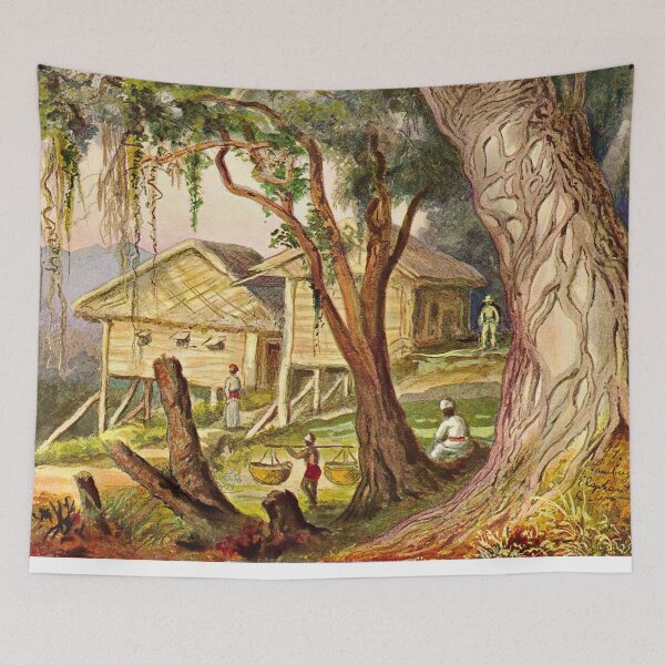 Item preview, Elephant Corral Lambugana, Ceylon, Ceylon -Ernst Haeckel designed and sold by TeeARTHY.