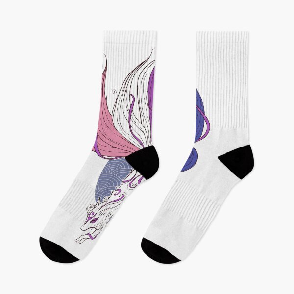 Item preview, Genderfluid Pride Kitsune designed and sold by Clara Hollins.