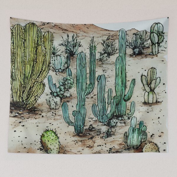 Item preview, Cactus Desert #8 designed and sold by Brendan Arthur Ring.