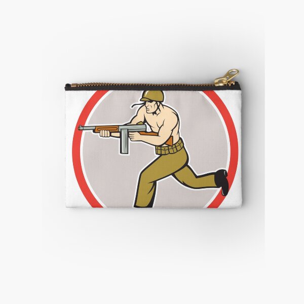 Item preview, World War Two Soldier American Tommy Gun designed and sold by patrimonio.