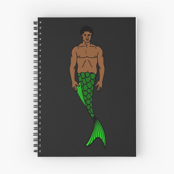 Item preview, halloween black merman funny african mermaid  designed and sold by Gossip Rag.
