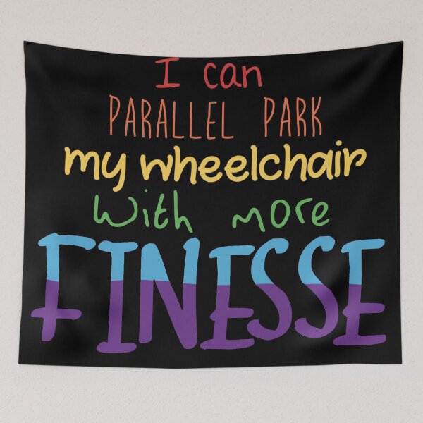 Item preview, Parallel Park my wheelchair designed and sold by NatLeBrunDesign.