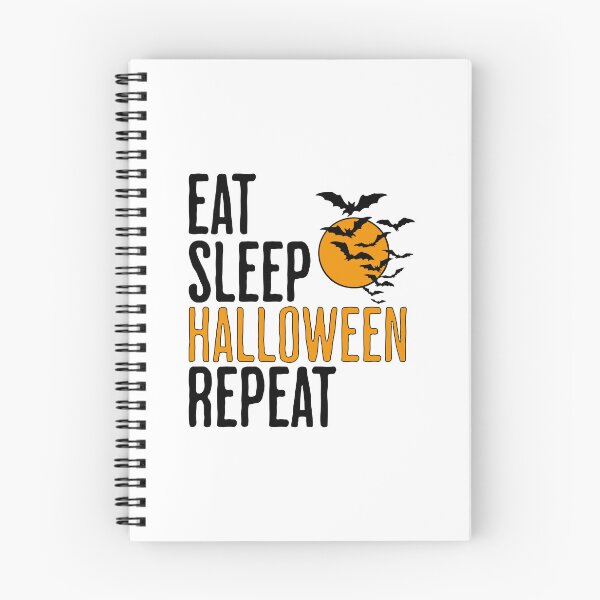 Item preview, Eat Sleep Halloween Repeat - Funny Halloween Saying designed and sold by AlanPhotoArt.