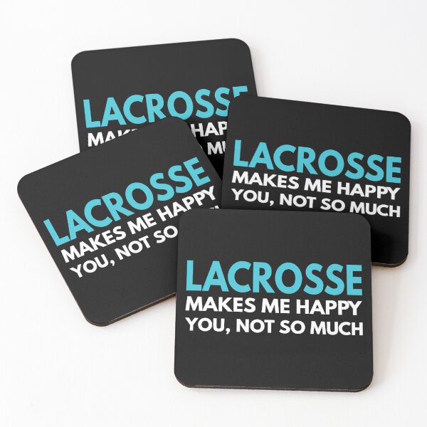 Item preview, Lacrosse Makes me Happy You Not So Much designed and sold by TendyTees.