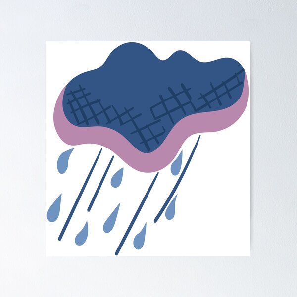 gratisography rain cloud with googles Poster for Sale by bhamero