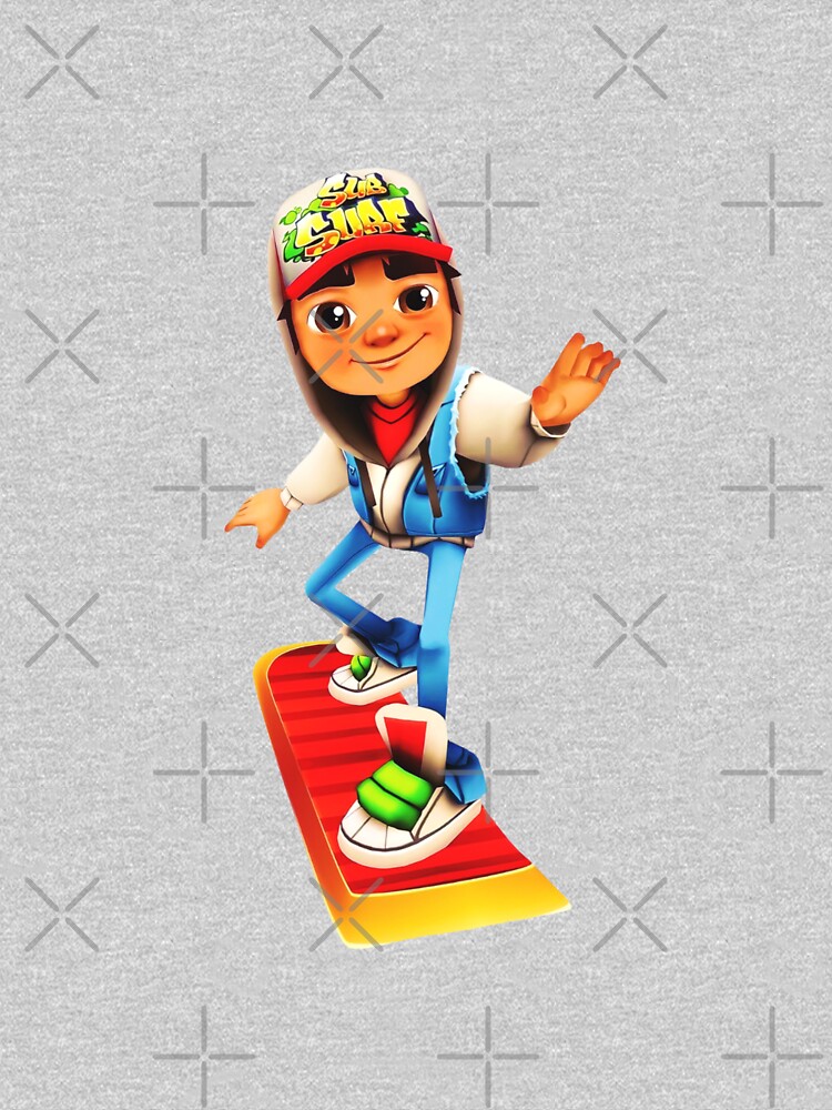 Retro Badge Subway Surfers Jake - Subway Surfers - Hoodie