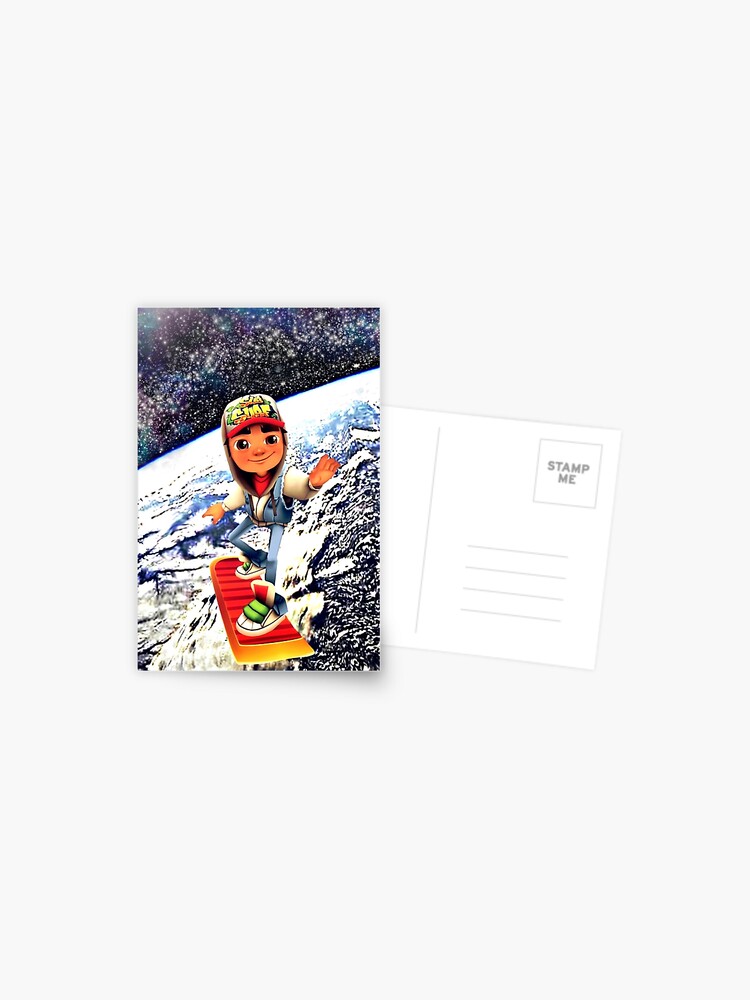 Subway Surfers Jake Collage | Greeting Card