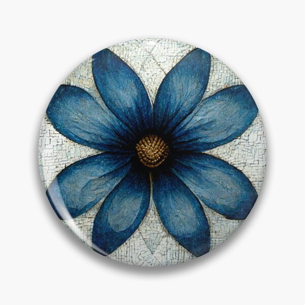Item preview, Blue Flower Tile designed and sold by BarBubble.