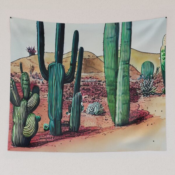 Item preview, Cactus Desert #11 designed and sold by Brendan Arthur Ring.