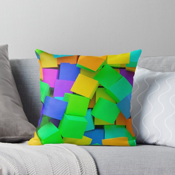 Item preview, Montón de cubos de colores del arco iris o espectro designed and sold by UDDesign.