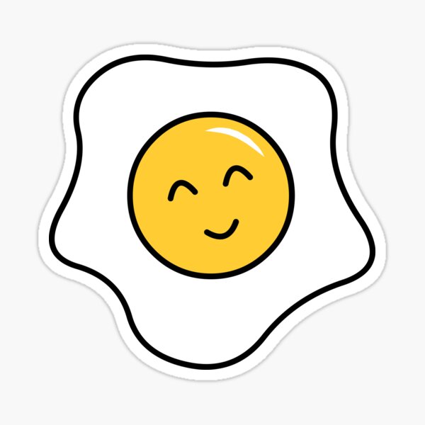 Happy Eggy Sticker