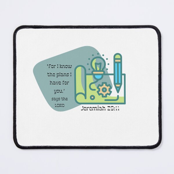 Item preview, I know the plans-Jeremiah 29:11 designed and sold by Unlocked-Art.