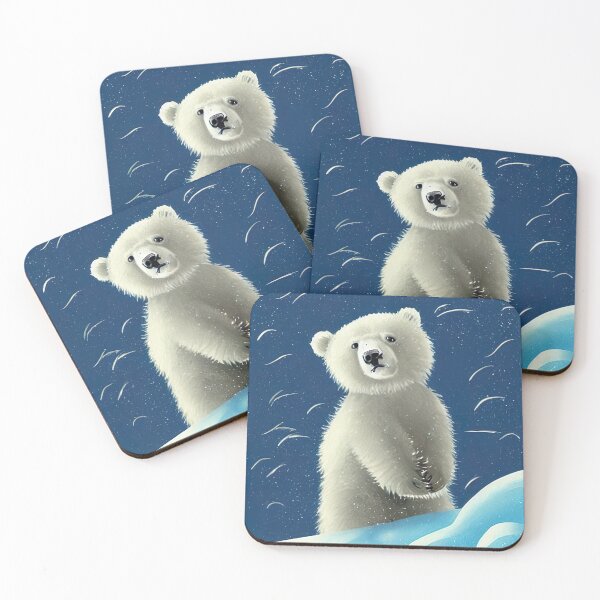 Item preview, Cute polar bear baby designed and sold by artsyworldart.