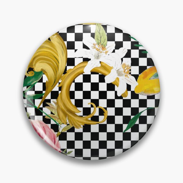 Item preview, Chess,baroque,Sicilian tiles,mediterranean,mosaic,lemons  designed and sold by MariaMarinova.