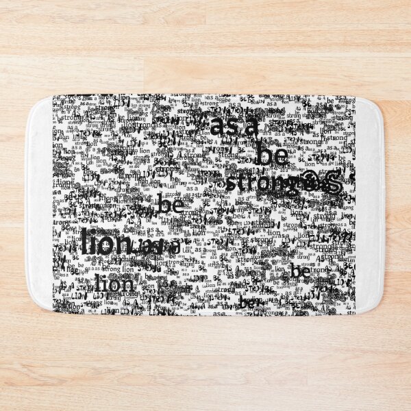 Item preview, Be strong as a lion designed and sold by earth wings.