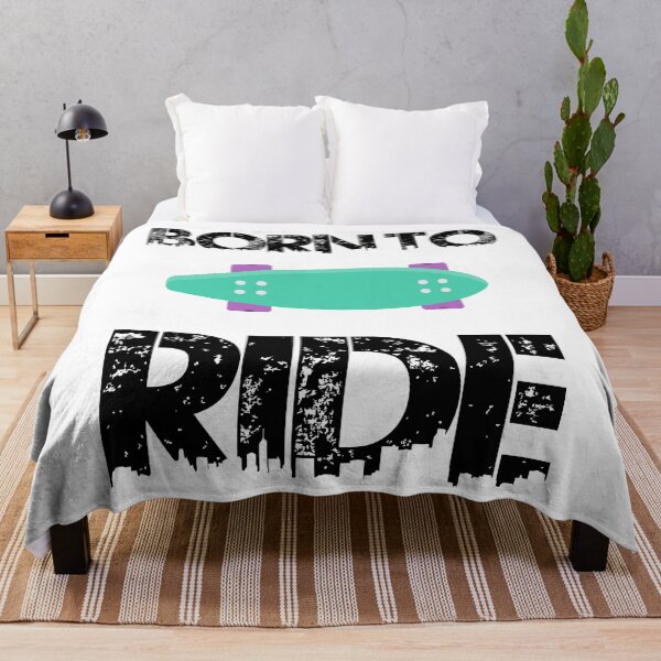 Item preview, born to ride skateboard skate designed and sold by la-petite-folie.