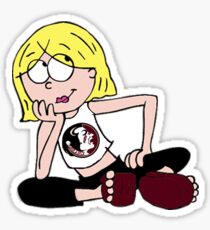Florida State University Lizzie McGuire Sticker Sticker