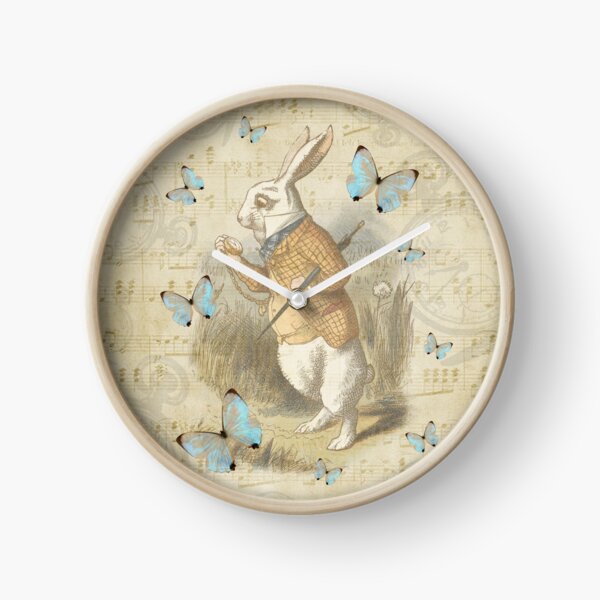 White Rabbit - Alice In Wonderland Clock