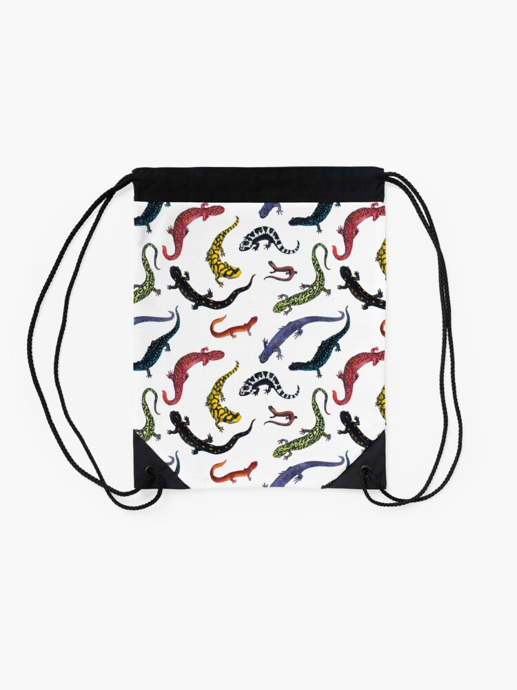 Alternate view of Salamanders Drawstring Bag